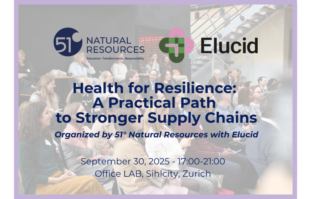 Health for Resilience: A Practical Path to Stronger Supply Chains